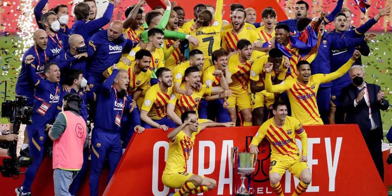 Barcelona là kỷ lục gia của Copa del Rey